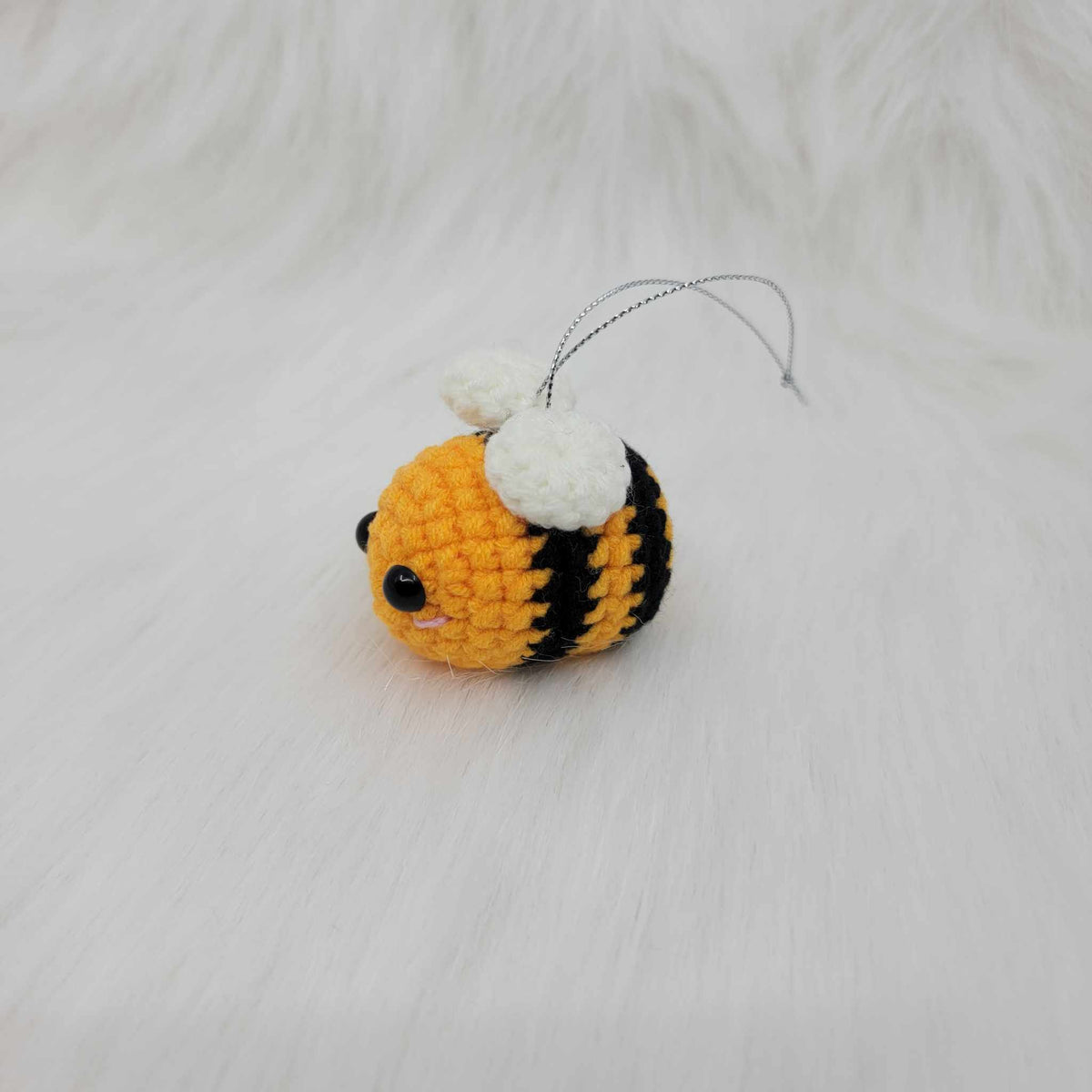 Crochet Bee Ornament