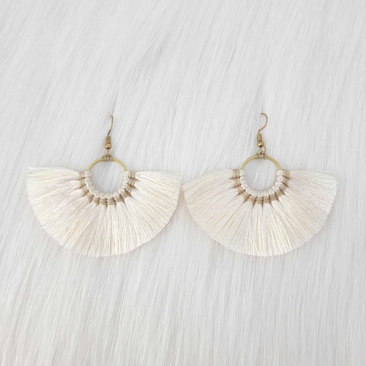 Fan Tassels Earrings
