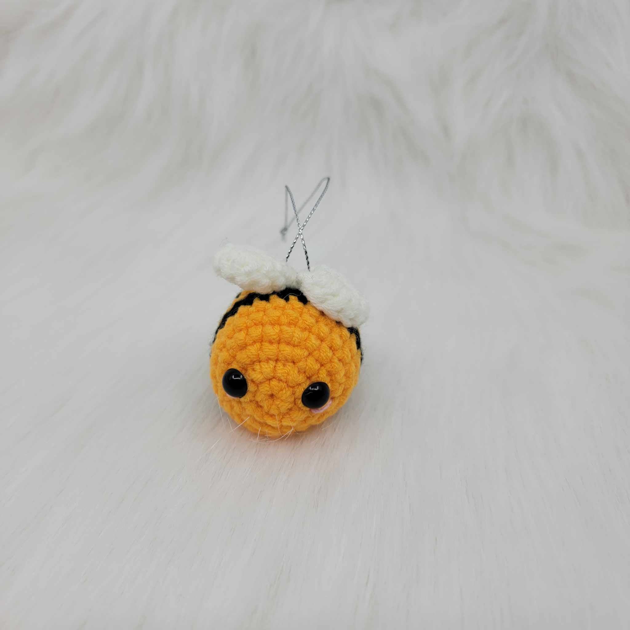 Crochet Bee Ornament