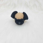 Crochet Dog Ornament Pug