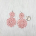 Crochet Flower Earrings
