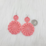 Crochet Flower Earrings