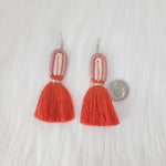 Rainbow Earrings With Tassels