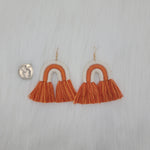 Rainbow Cotton Earrings