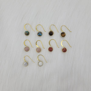 Stone Hooks Earrings