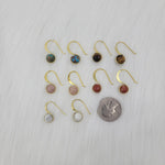 Stone Hooks Earrings