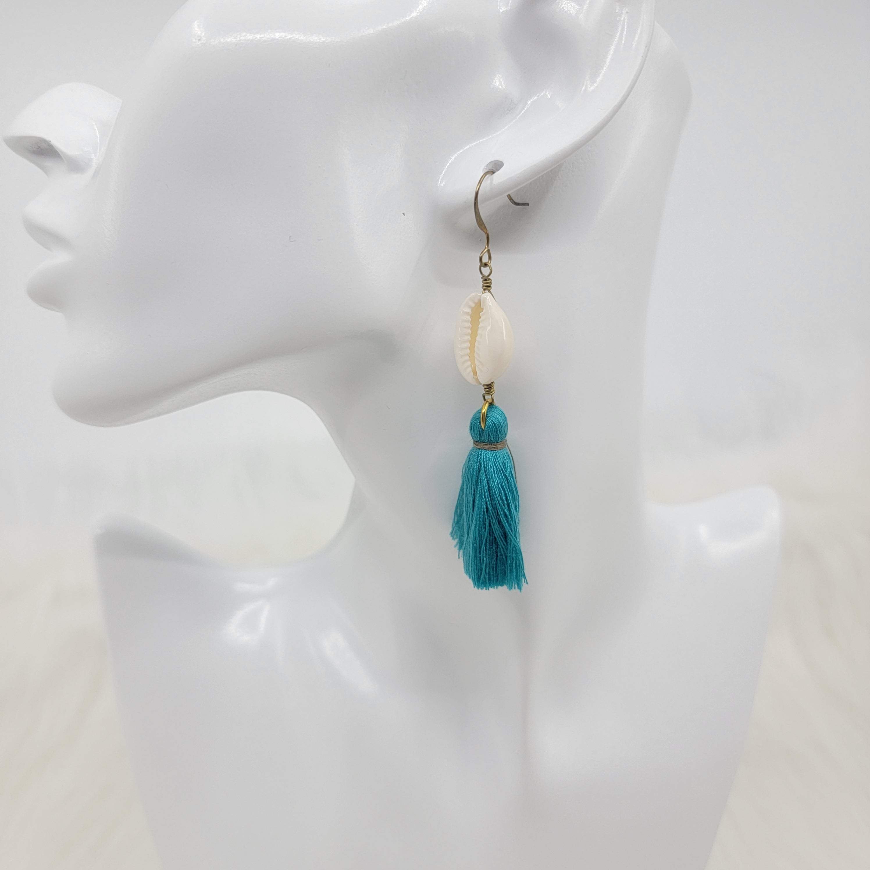 Cowries Earrings With Tassels