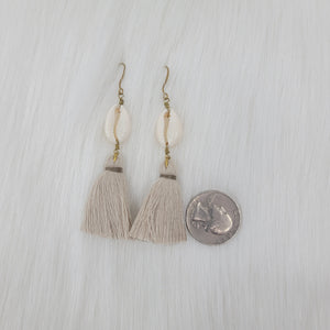 Cowries Earrings With Tassels