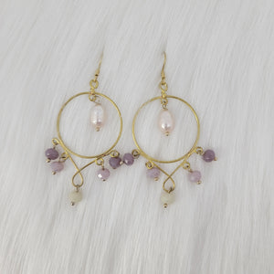 Dangle Earring With Crystal Earrings