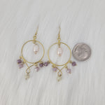 Dangle Earring With Crystal Earrings