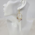 Dangle Earring With Crystal Earrings