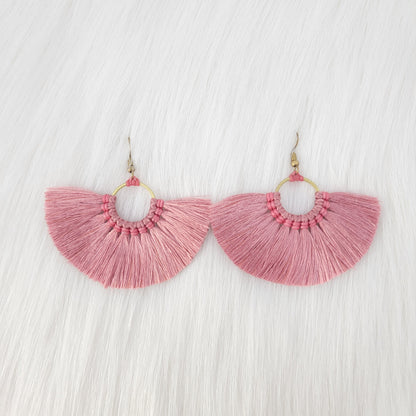 Fan Tassels Earrings