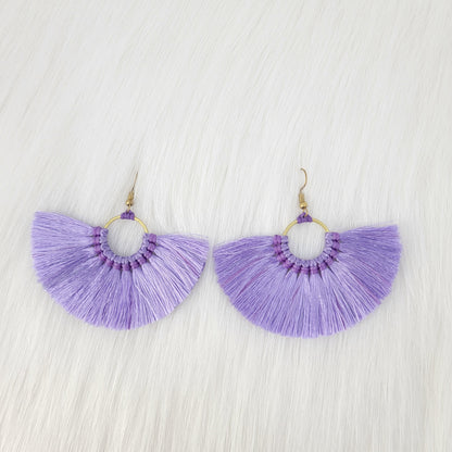 Fan Tassels Earrings