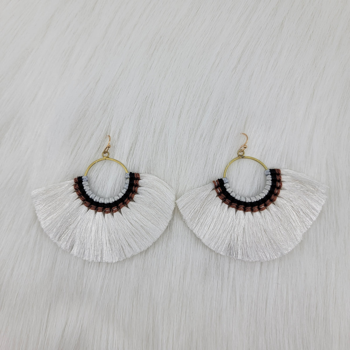 Big Bohemian Tassels Earrings