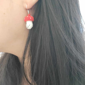 Mushroom Earrings
